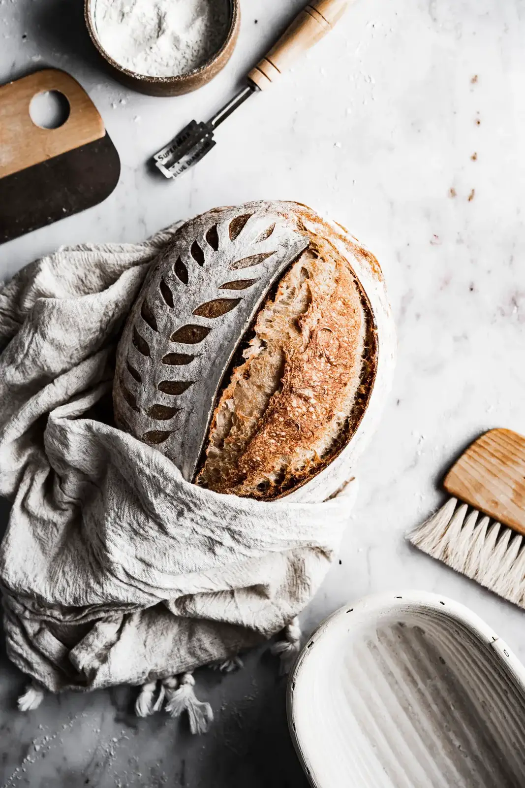 Yes, you can bake with sourdough starter straight from the fridge