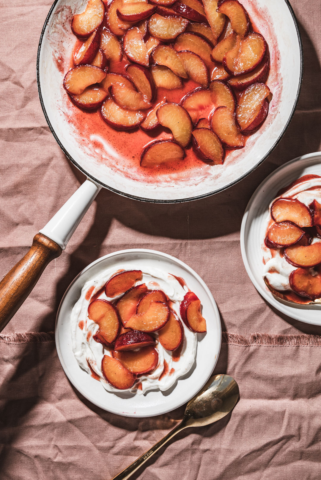 SIMPLE SAUTÉED PLUMS - ful-filled