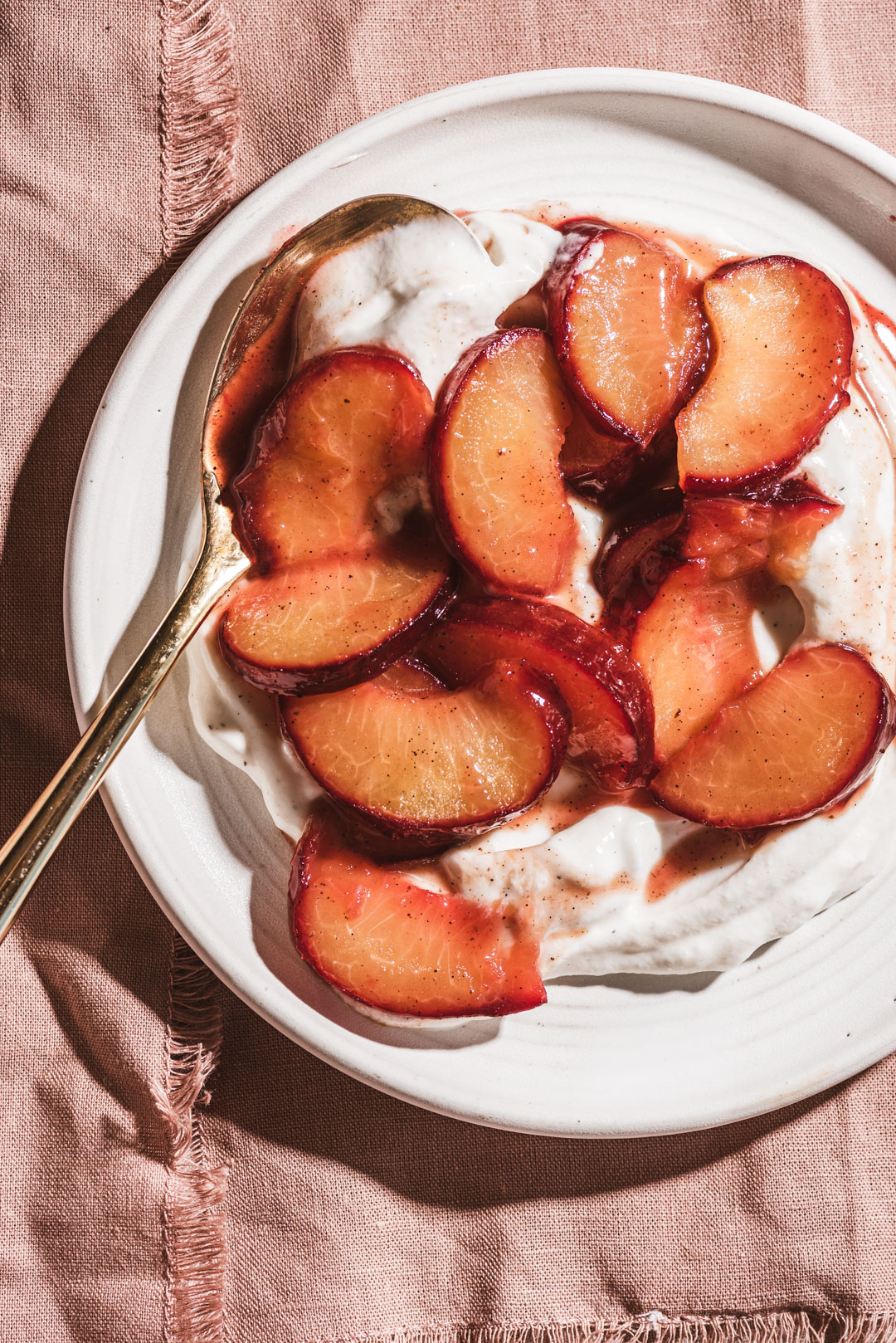 SIMPLE SAUTÉED PLUMS - ful-filled