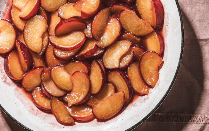 SIMPLE SAUTÉED PLUMS - ful-filled