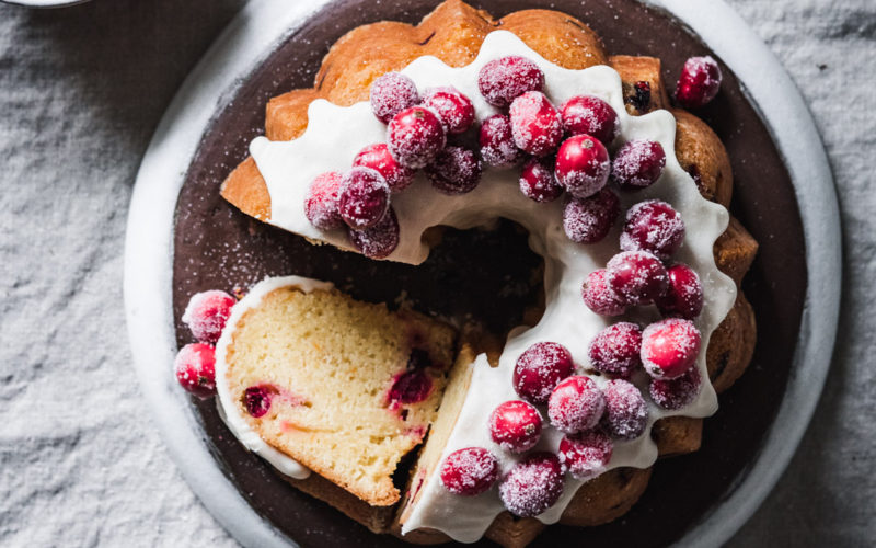 Cranberry Orange Bundt Cake - Tornadough Alli